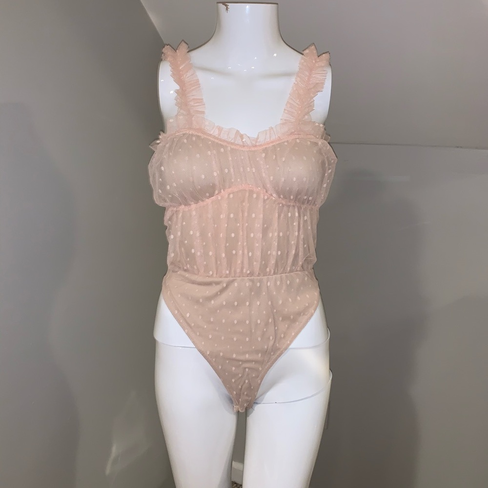 Blush pink bodysuit